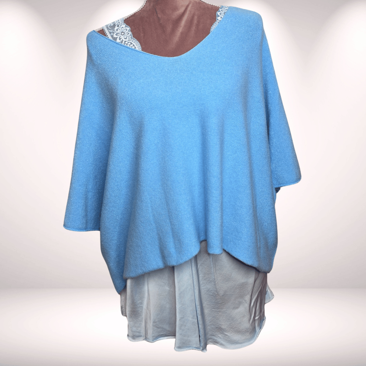 Lieblingspulli Kurzarm – Hellblau