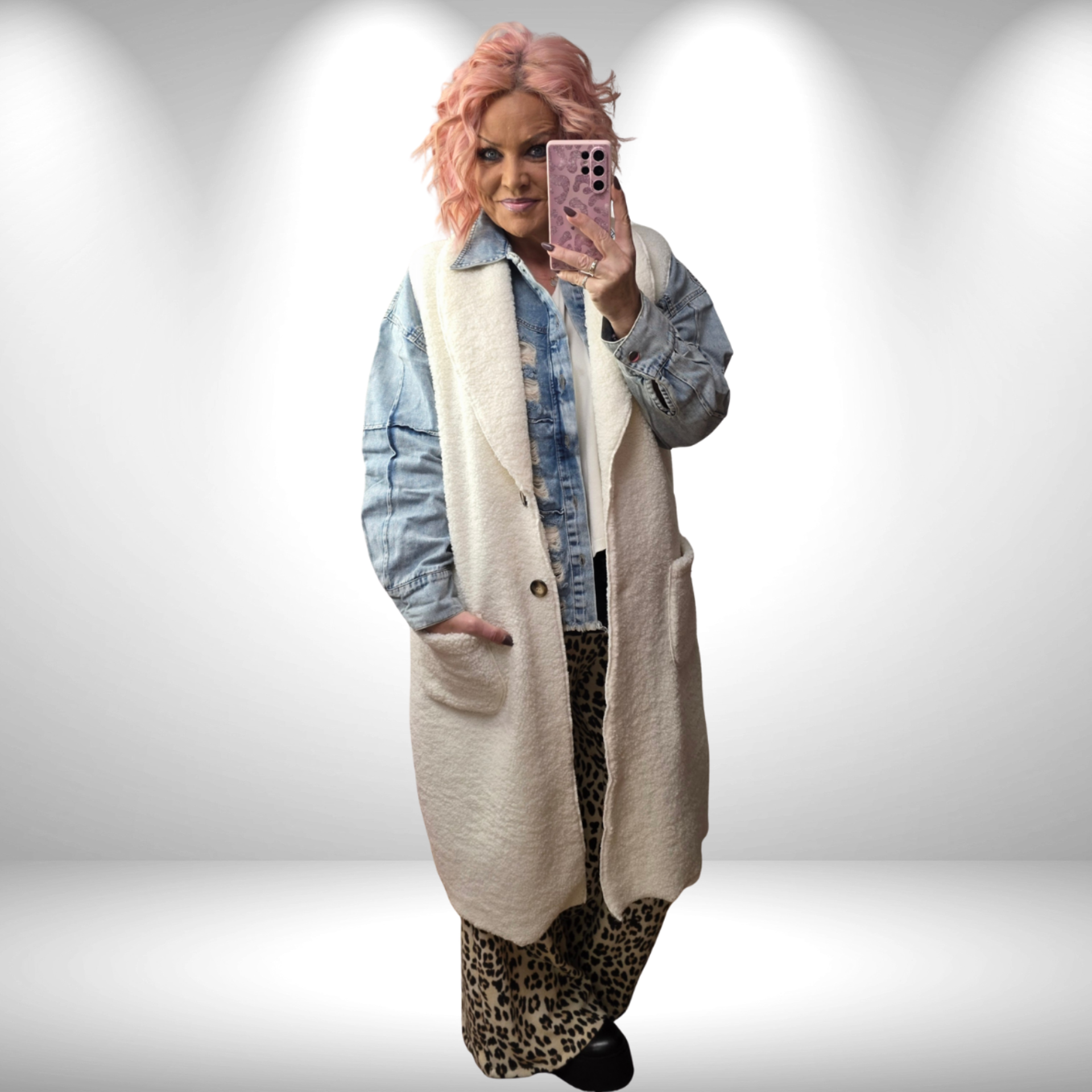 Teddy Langweste Offwhite