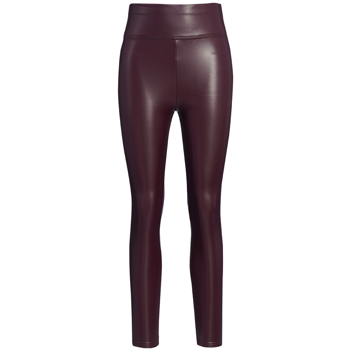  Lederimitat Leggins Bordeaux