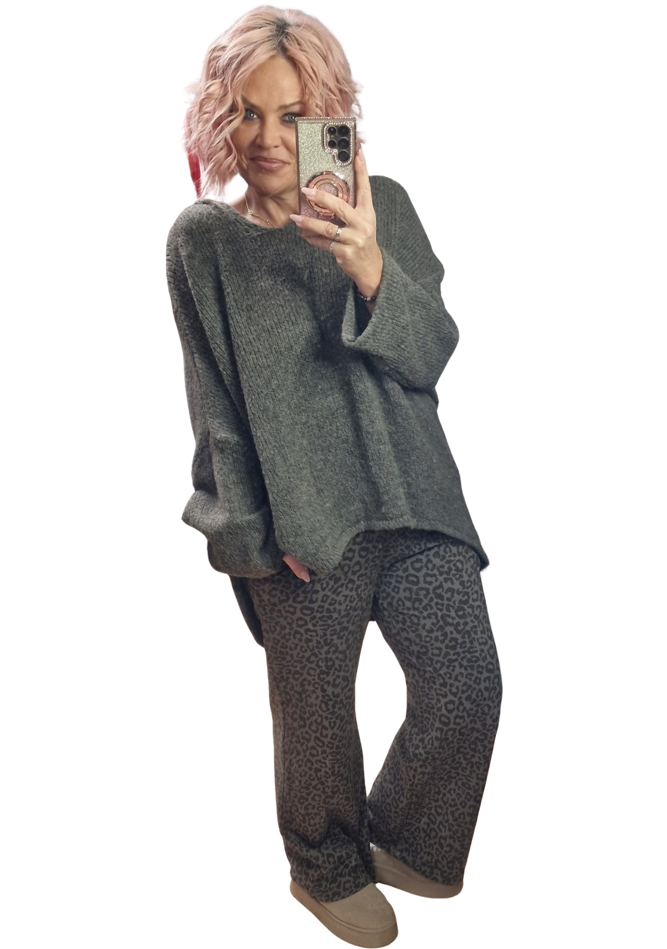 Marlene cosy LEO SCHOKO 2 Brauntöne 