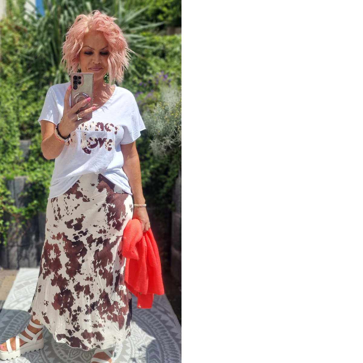 Shirt Kuhprint Summer of Love  