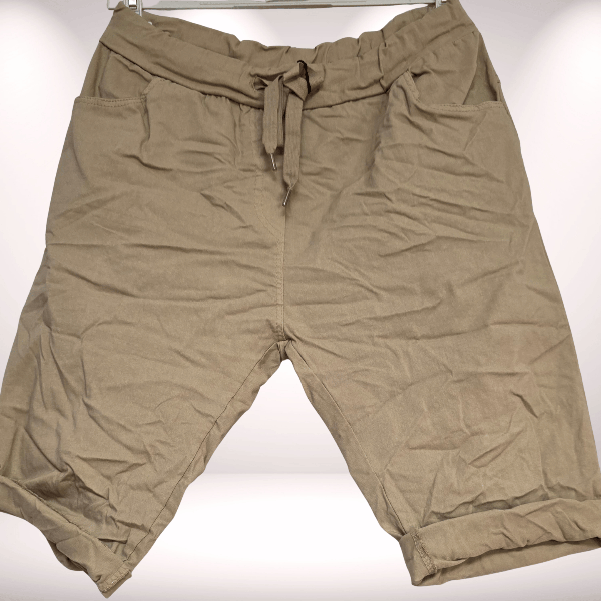 Joggpant unter dem Knie – Camel