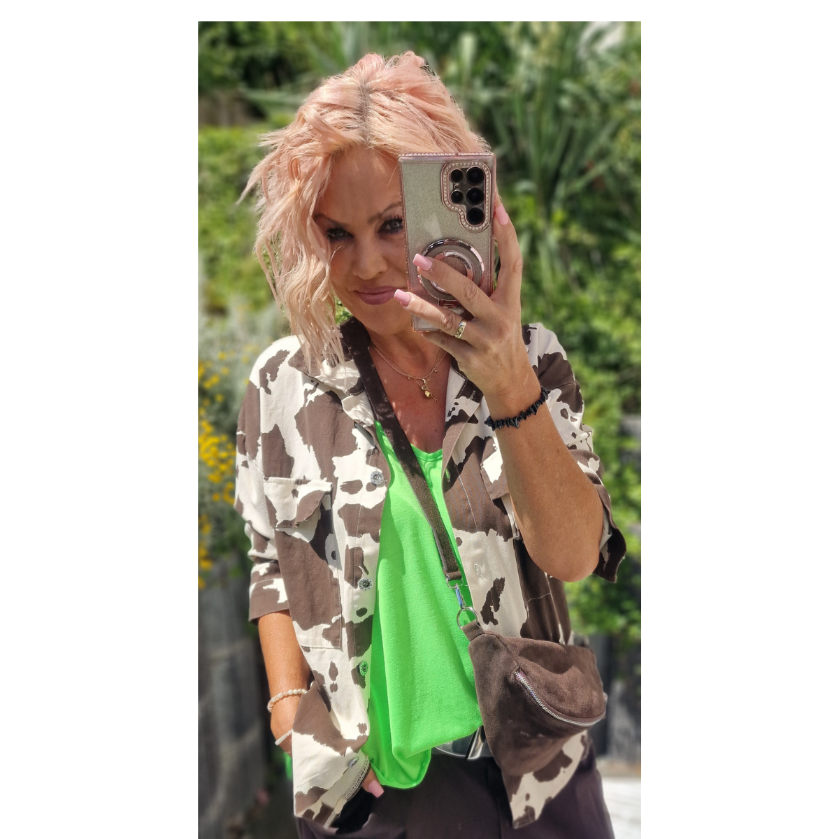 Hemdjacke Animalprint 