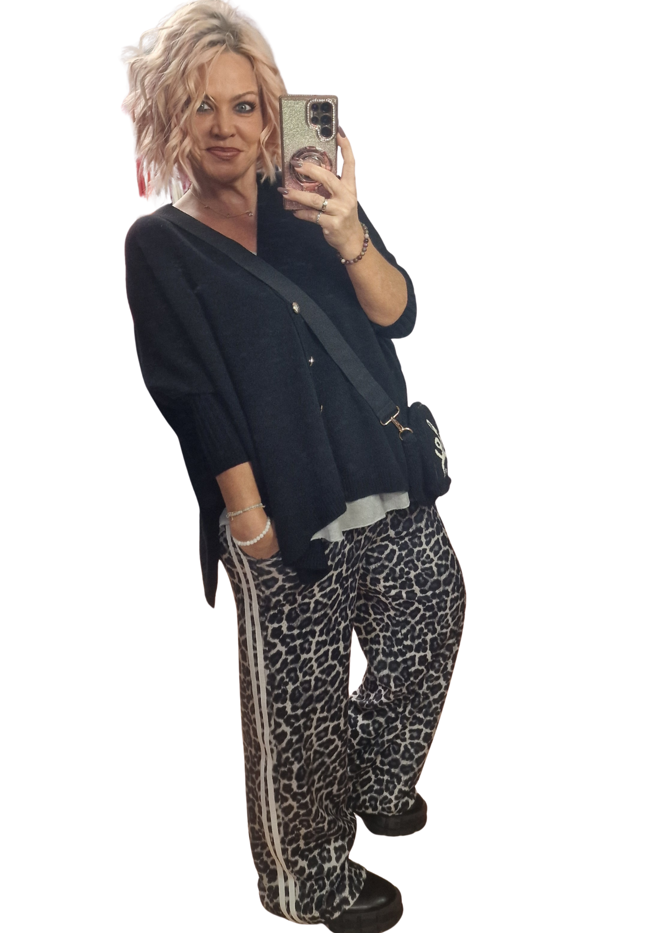 Marlene Leo Hose Grau 
