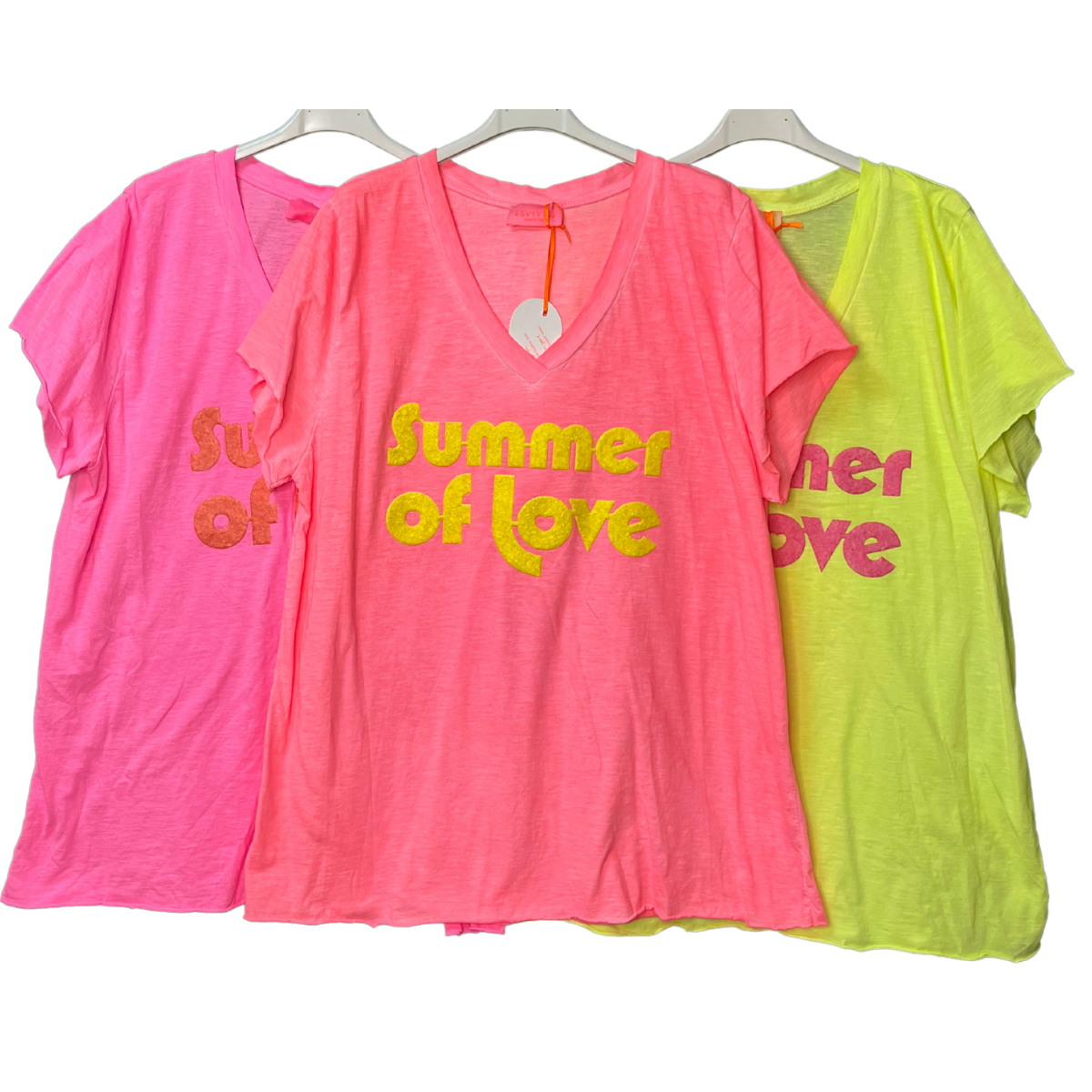 T-Shirt Sommerlove neon