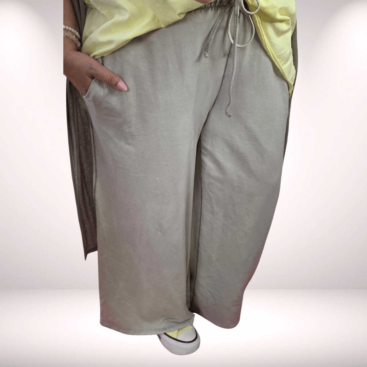 Marlene Hose – Cotton Vintage Style - Beige