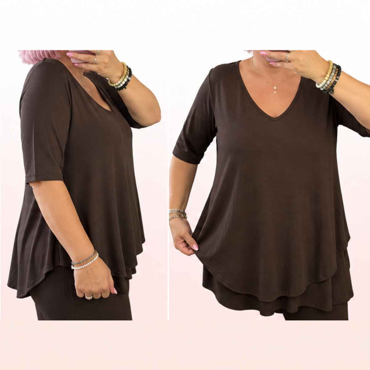 FashionSunny Shirt 3.0 – Weiß A-Form Halbarm Oversize