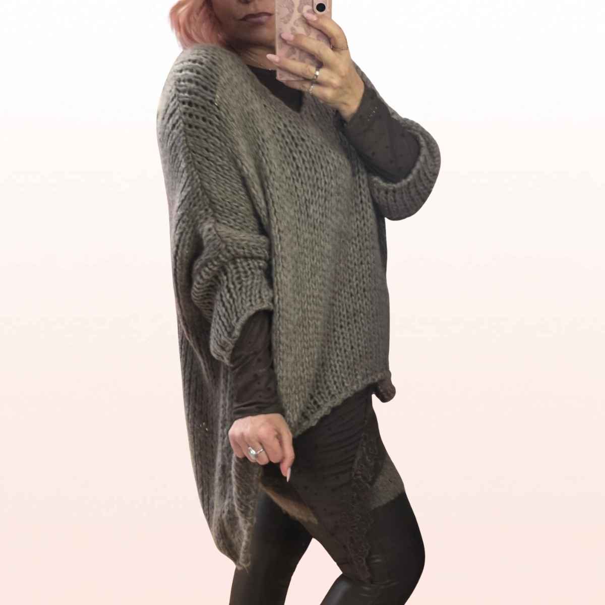 Lederimitat Leggings Brown Bestseller