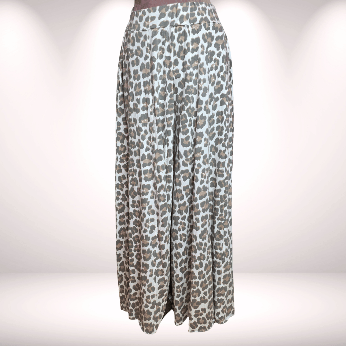 Palazzo Hose Beige Leo – luftig & trendig