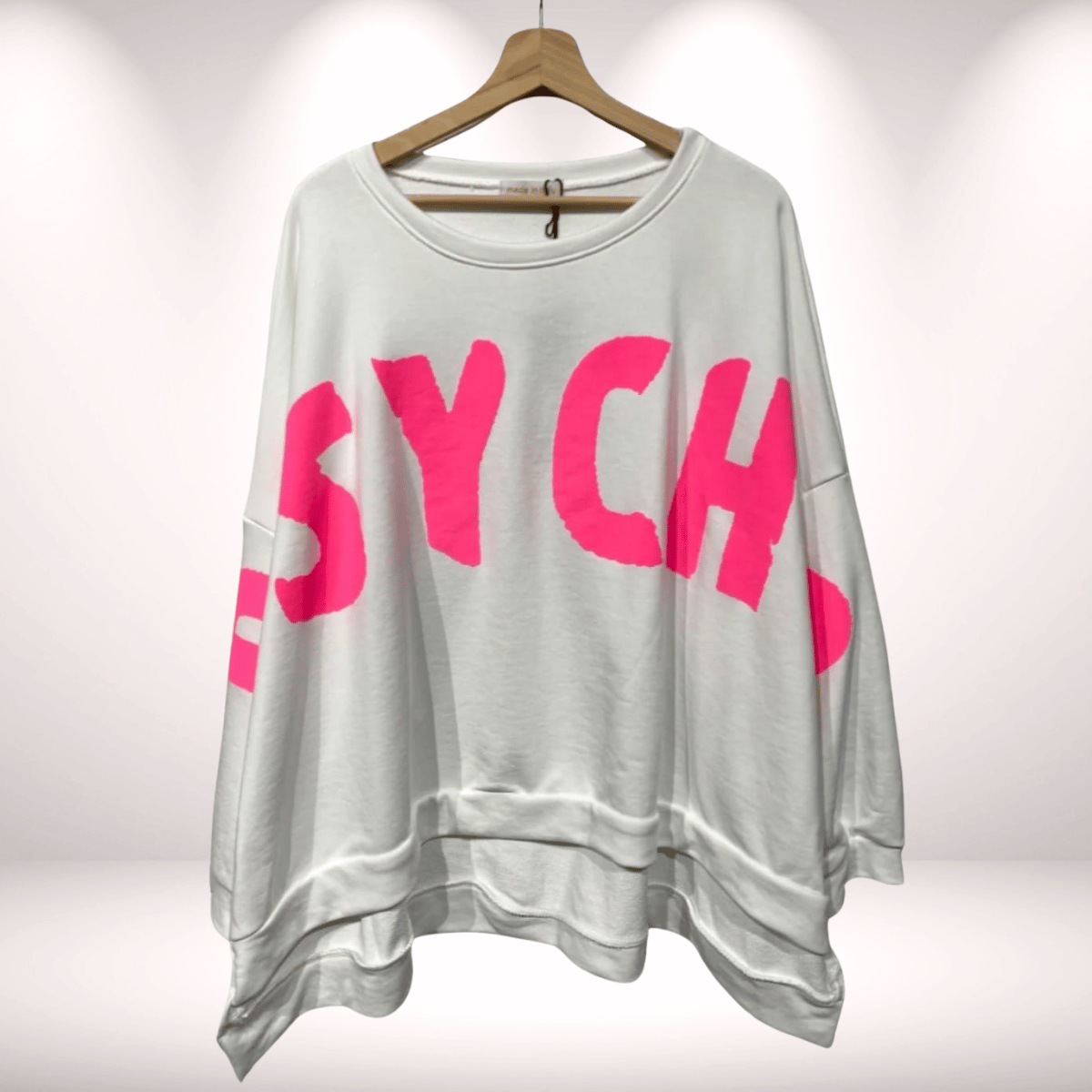 Sweaty „Psycho“ – Weiß