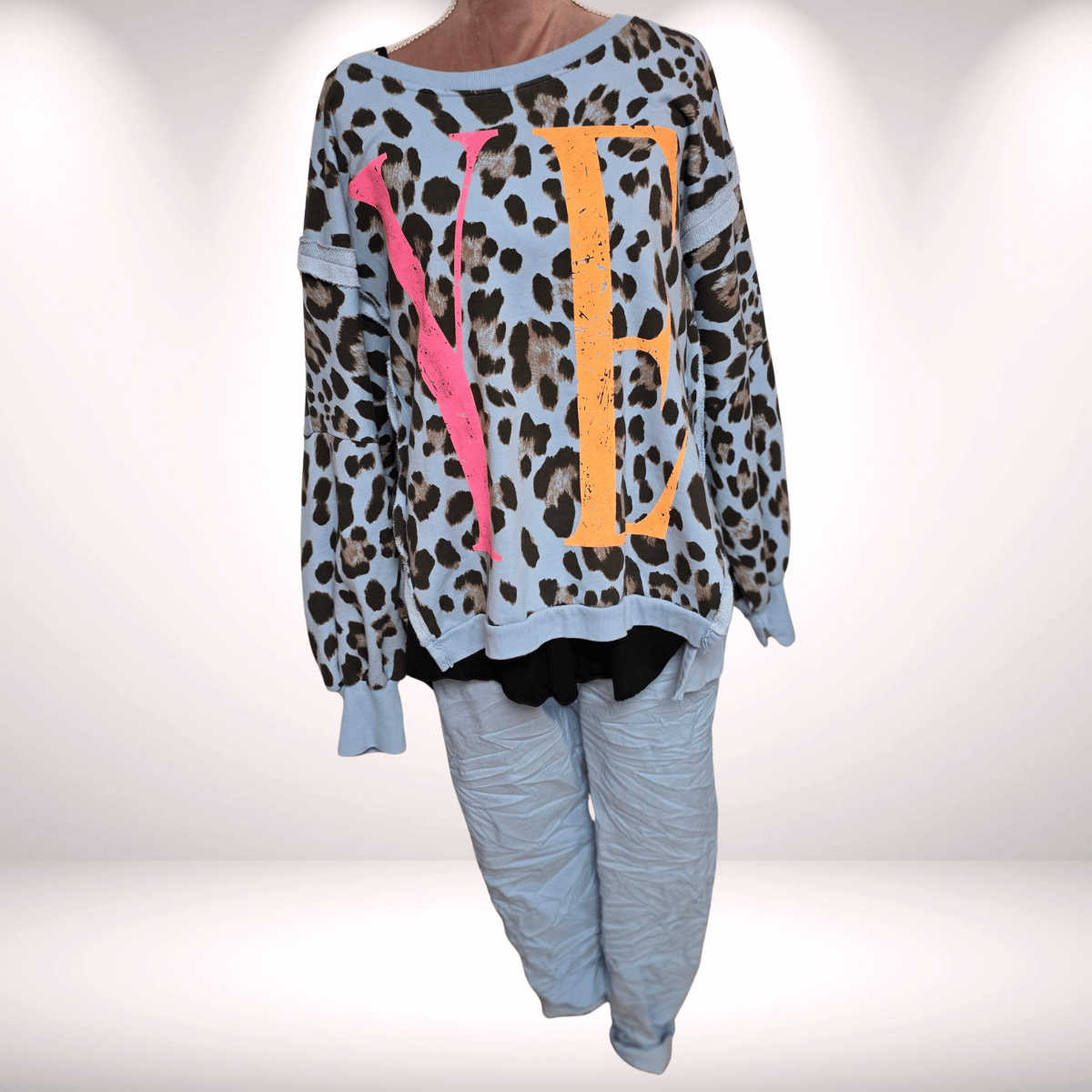 Sweaty Leo Yeah Hellblau