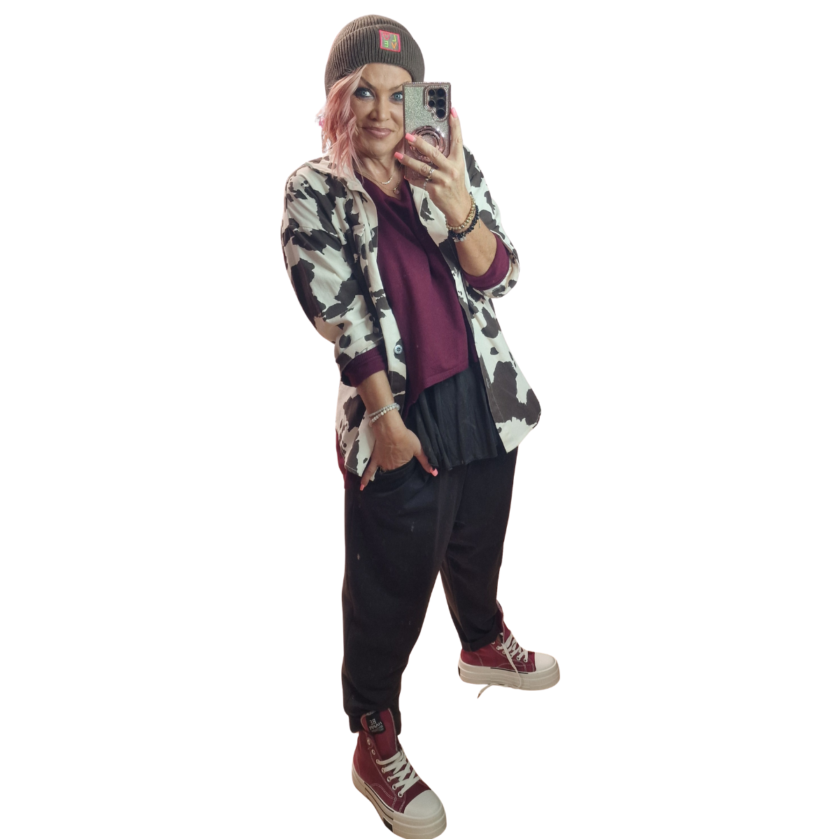 Hemdjacke Animalprint 