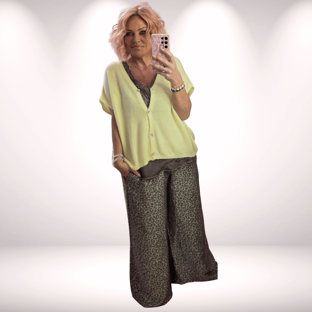 Pullunder zum Knöpfen - Gelb Bestseller