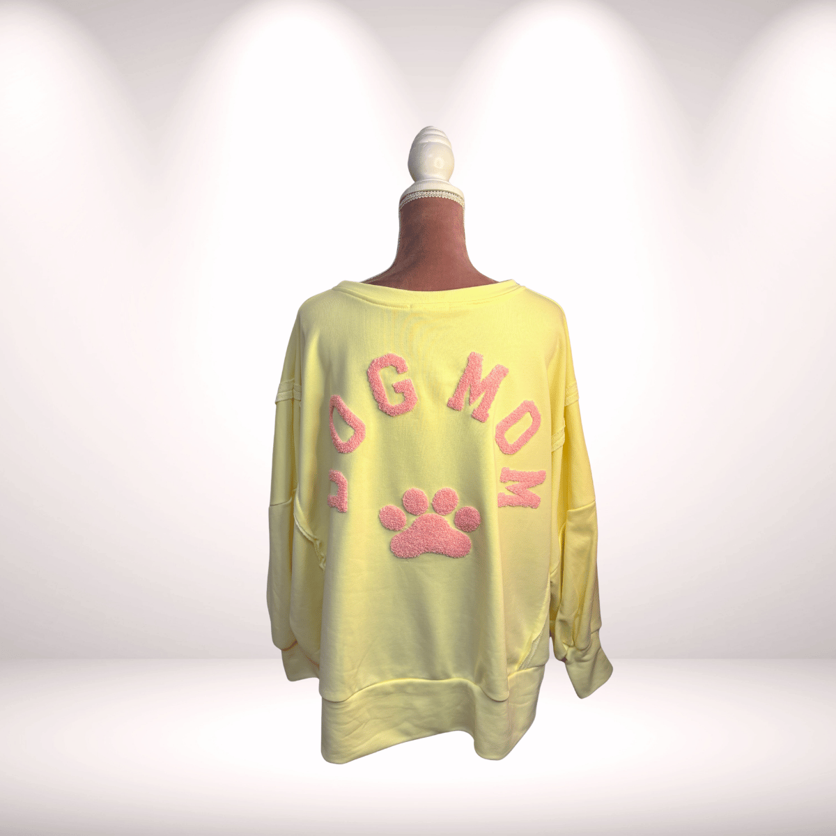 Sweaty „Dog Mom“ - Gelb