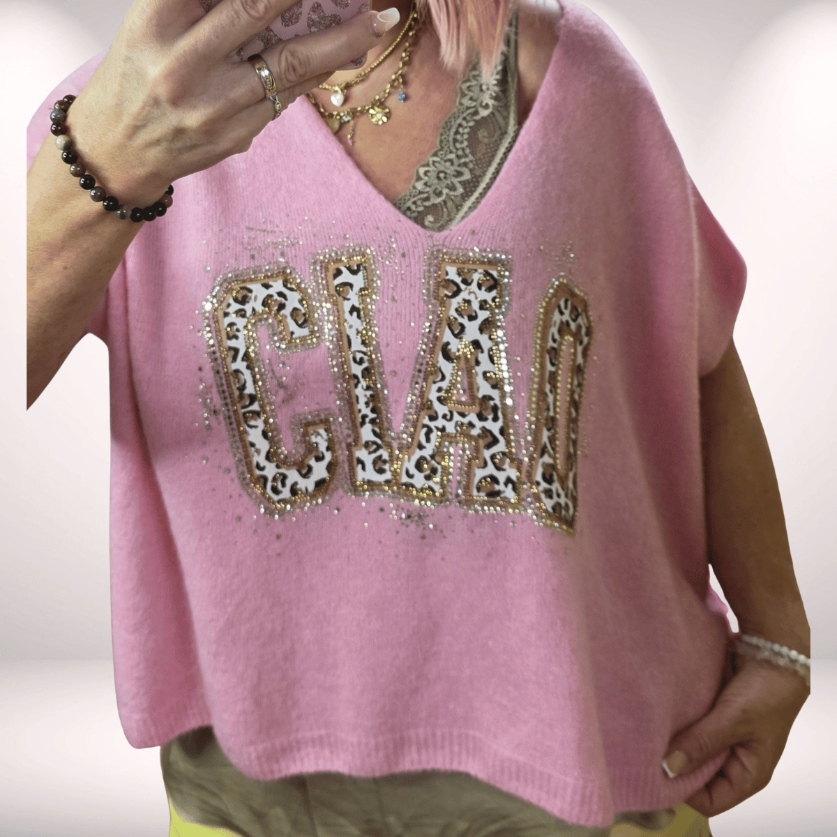 Pullunder "Ciao" - Rosa