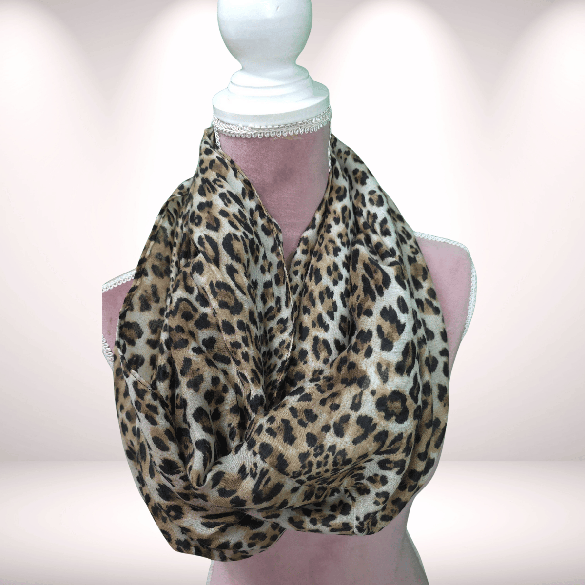 Loop leo camel & taupe 