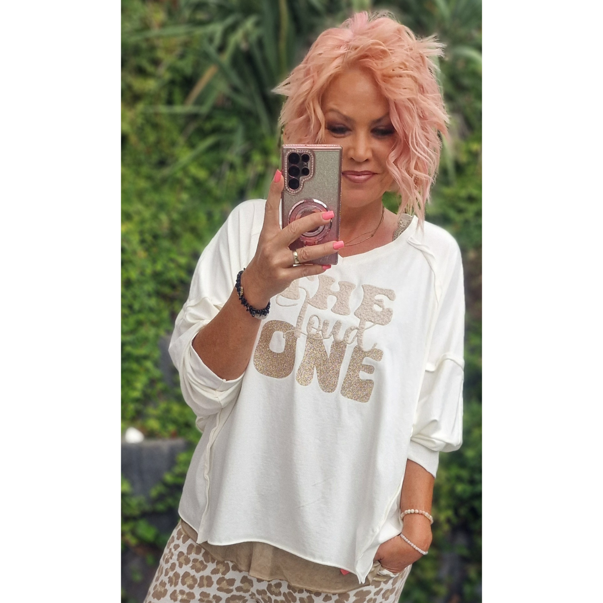 Shirt „The Loud ONE“ kastig