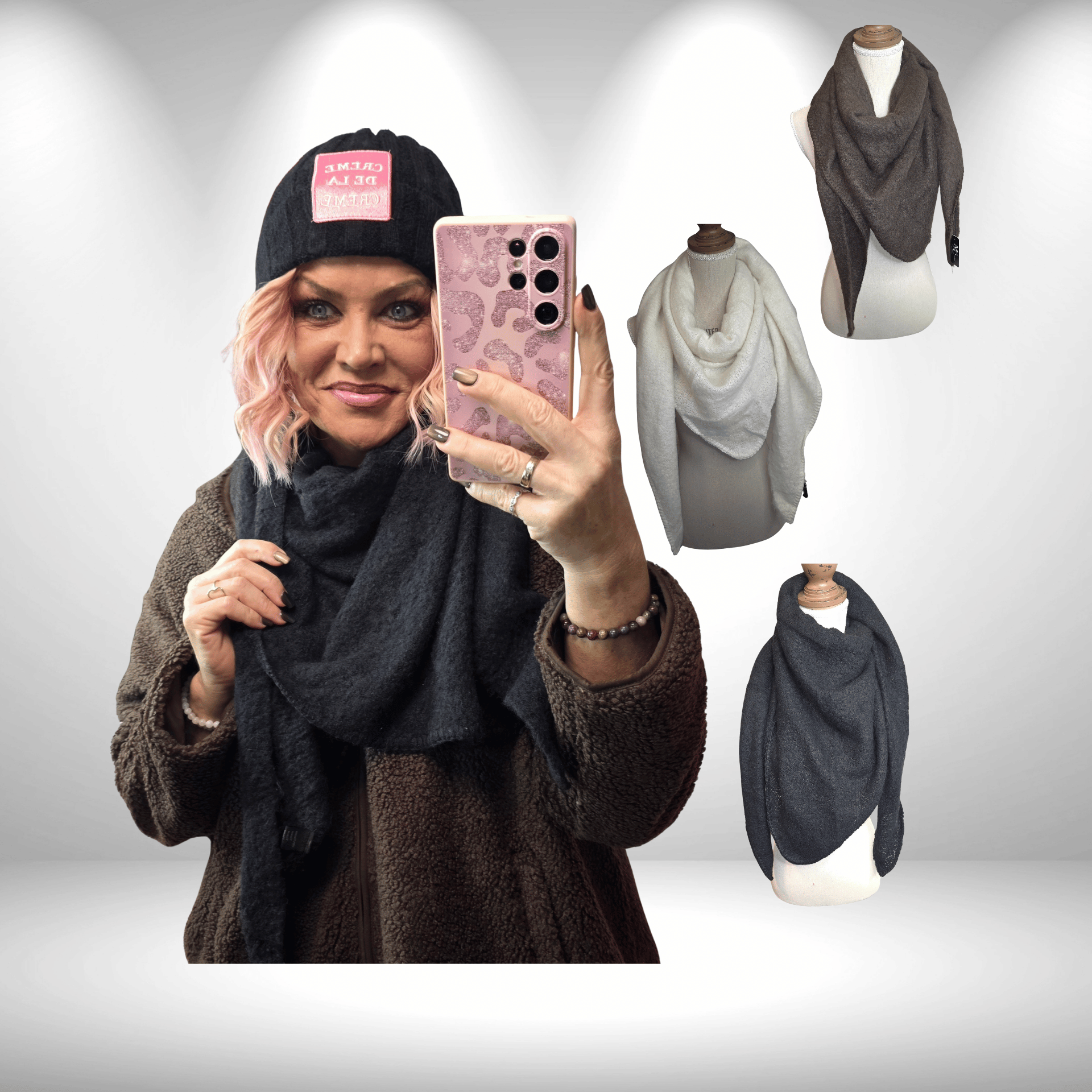 Dreiecksschal „Flauschi“