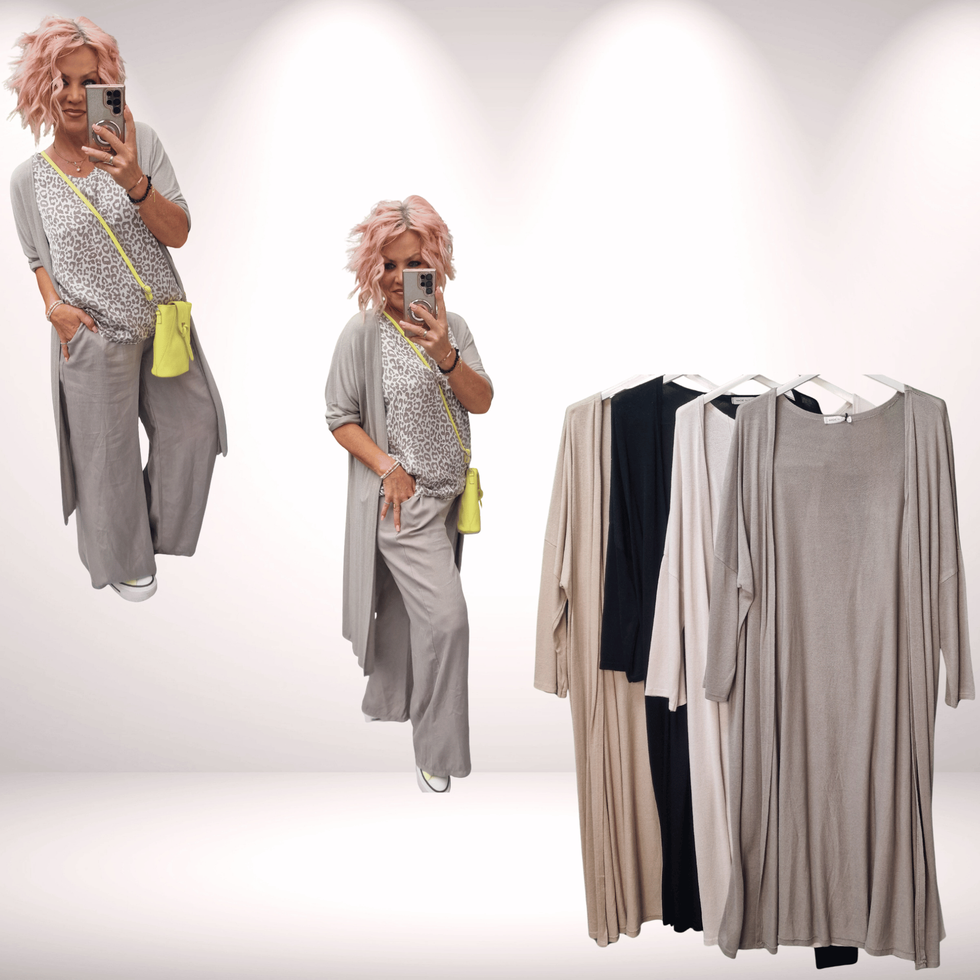 Leichter long Cardigan halbarm BESTSELLER