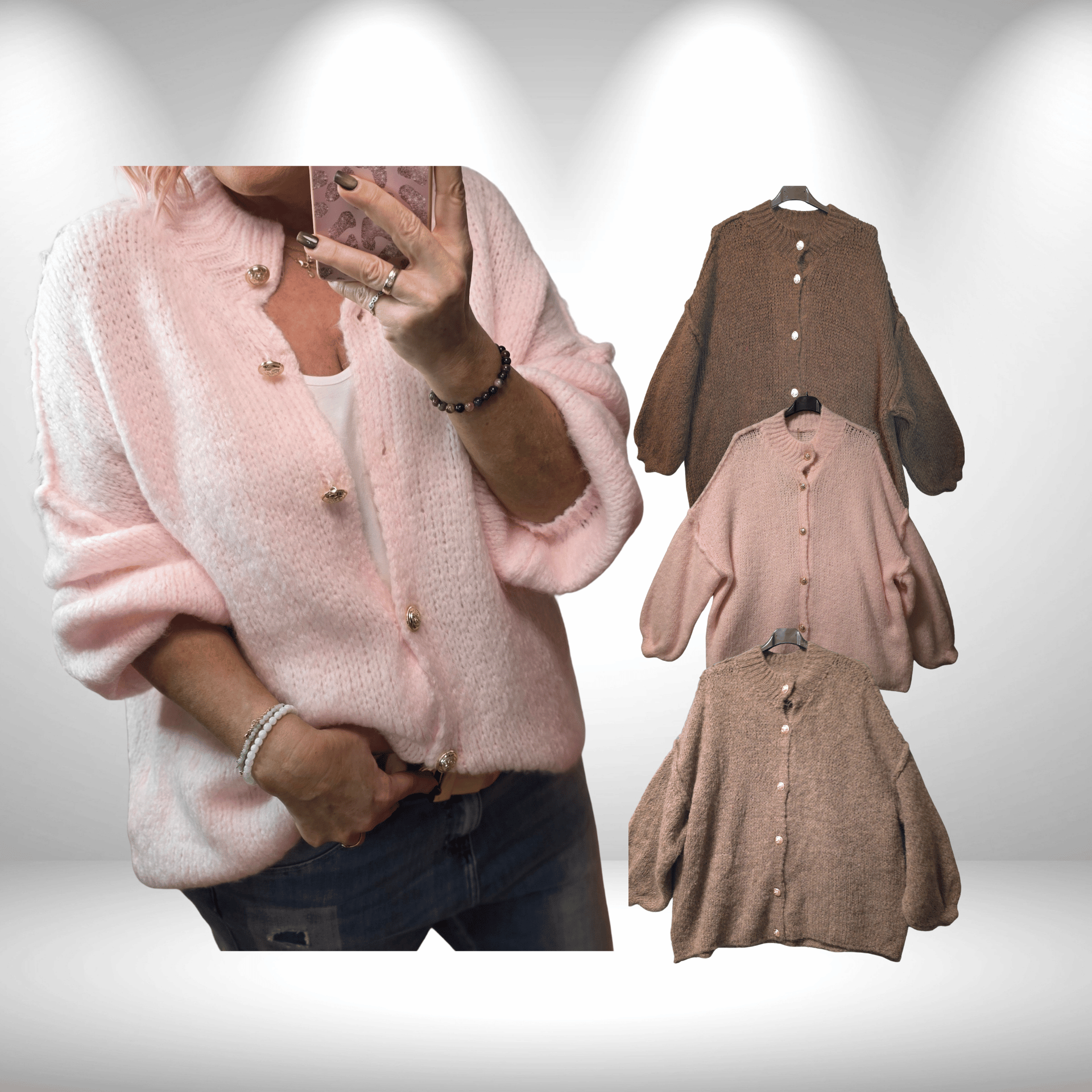 Cozy Cardigan – 2in1 Multitalent