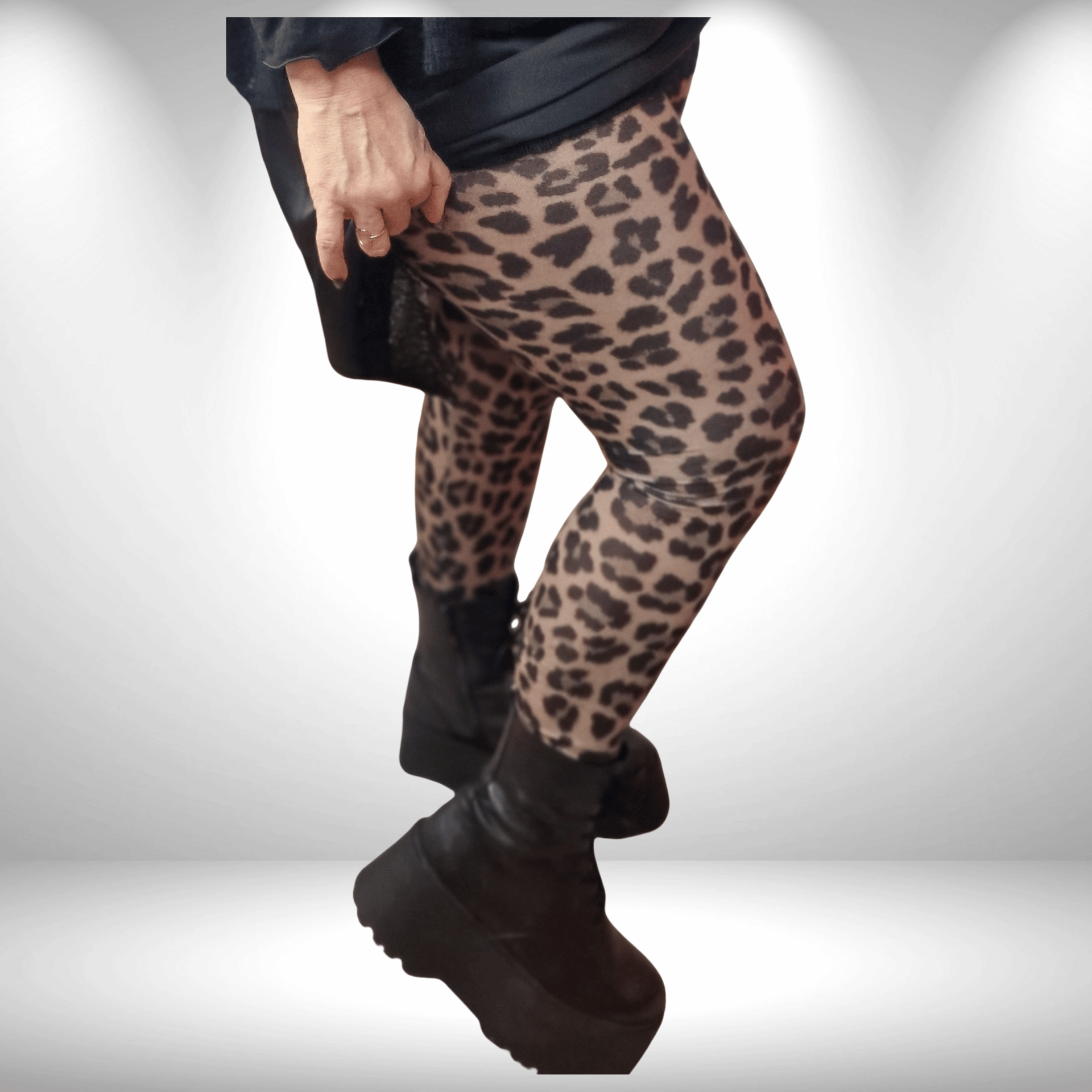 Cashmere Leggings Leo Restock