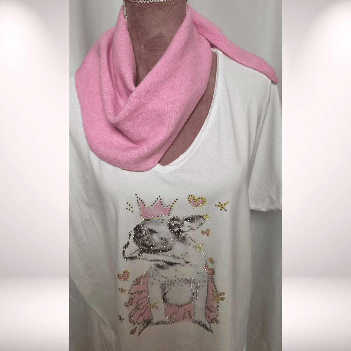 Feinstrick Mini Basic  „Sunny“ Schal 