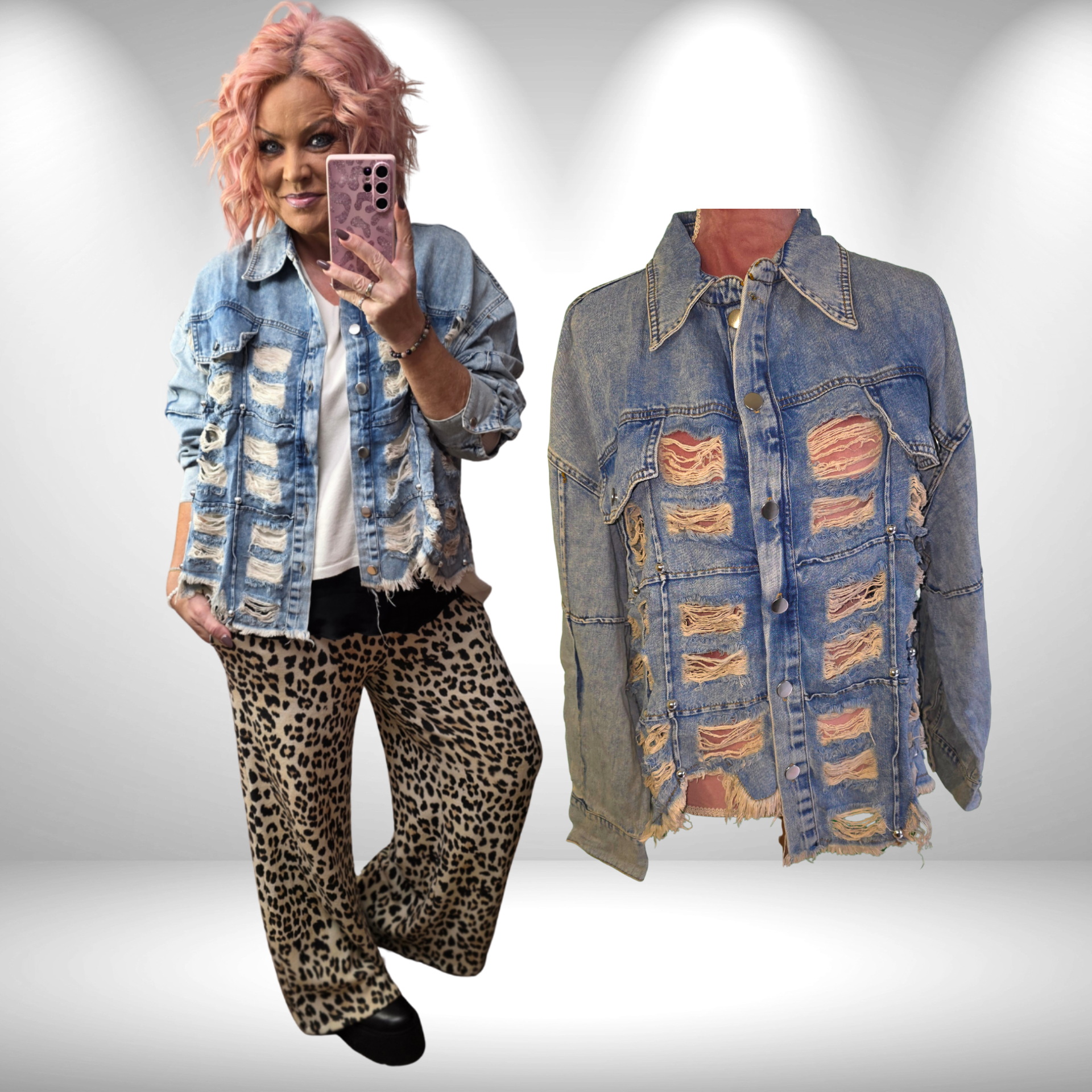 Jeansjacke Fetzenstyle musthave 