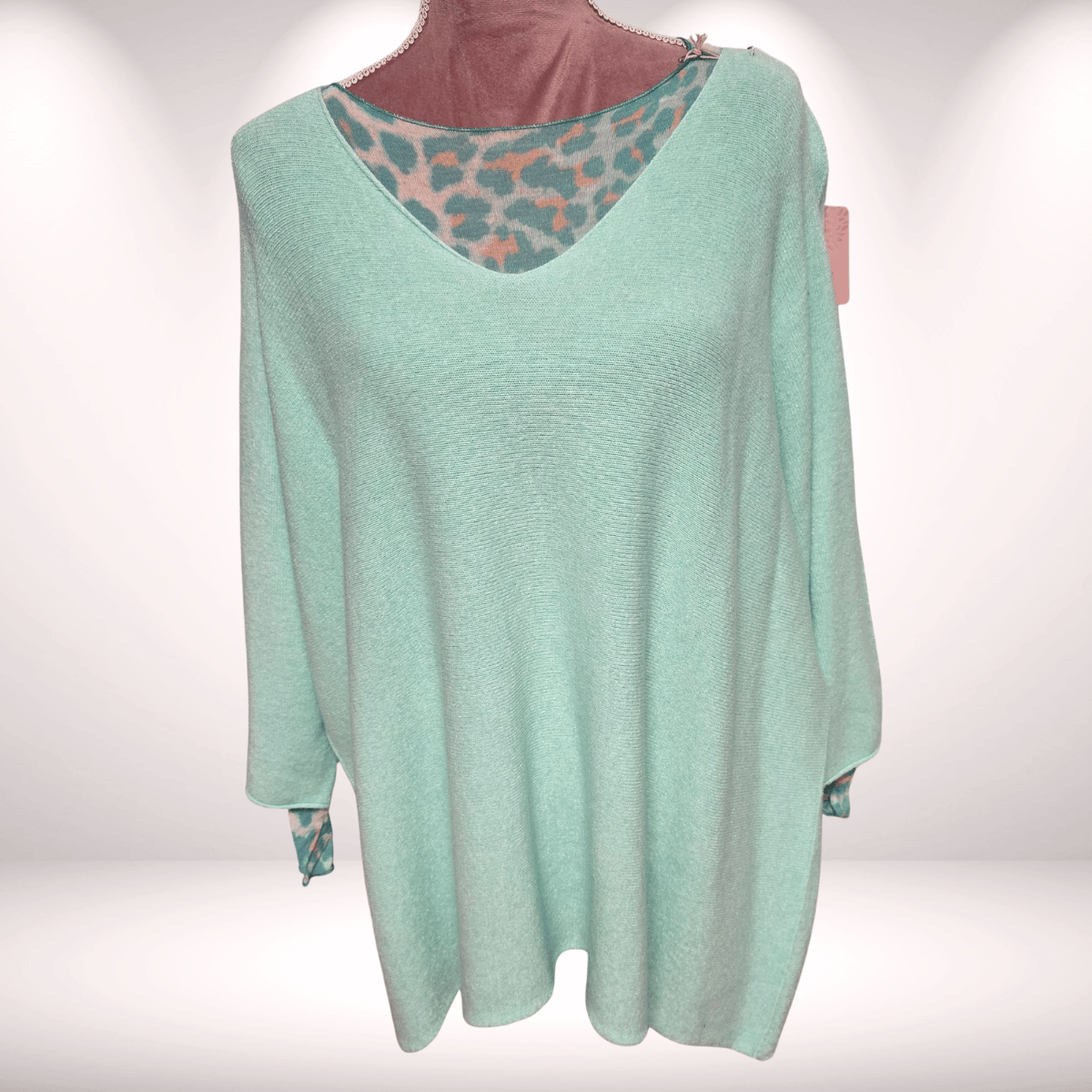 Lieblingspulli Halbarm mint