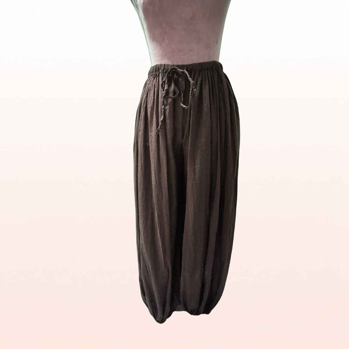 Hose trendy Aladin schnitt Coffee