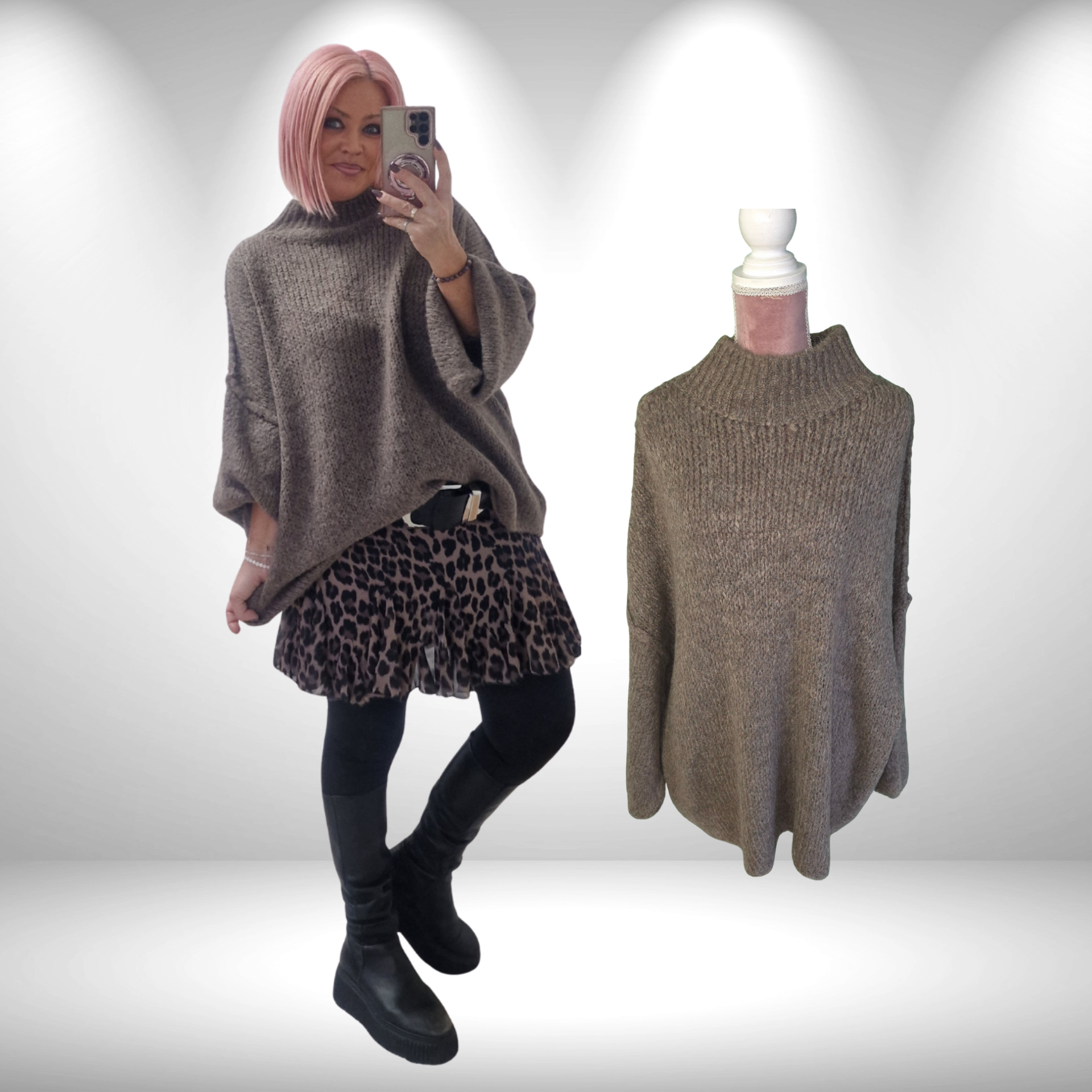  Strickpulli  musthave mit weiten Ärmeln