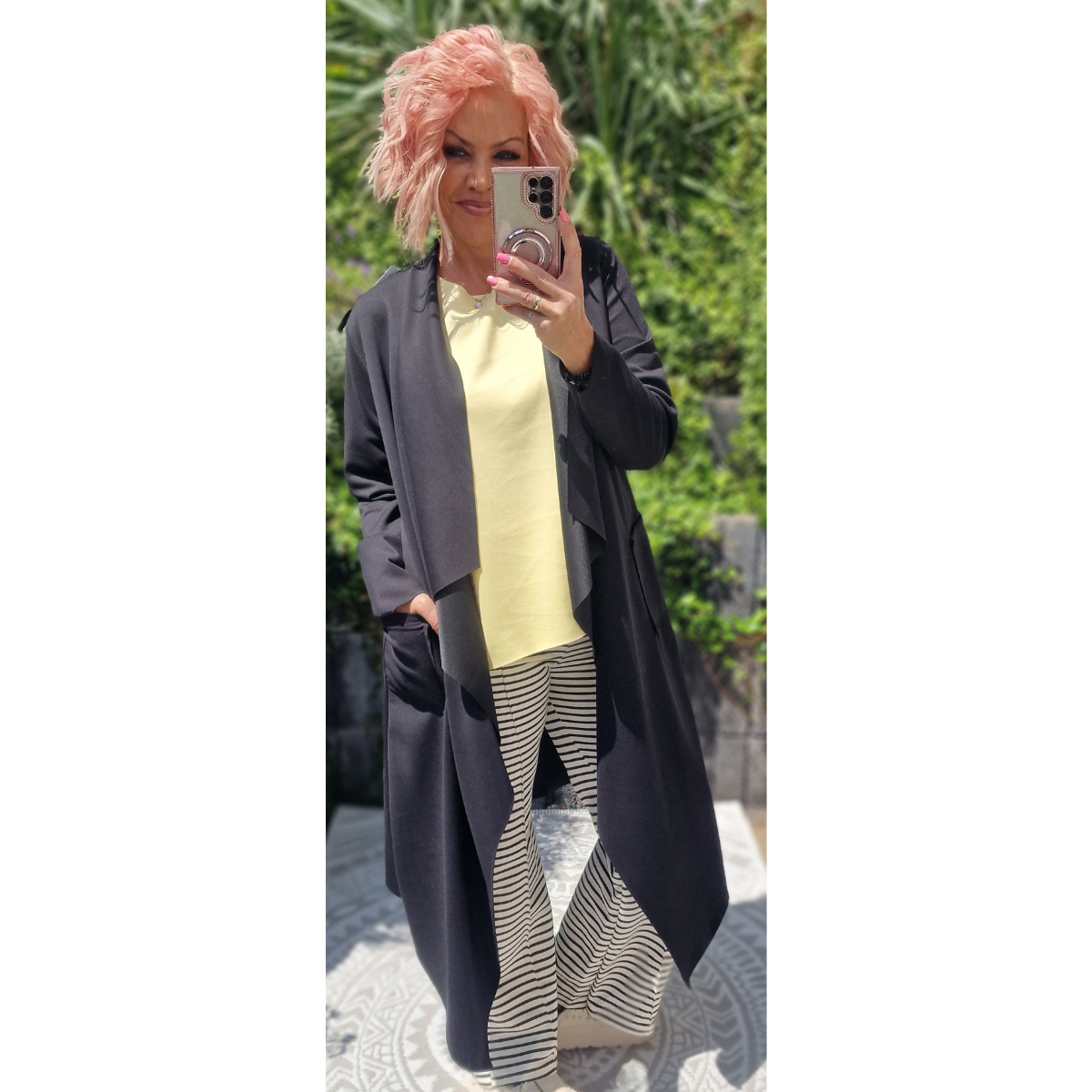 Revers Mantel Viscose
