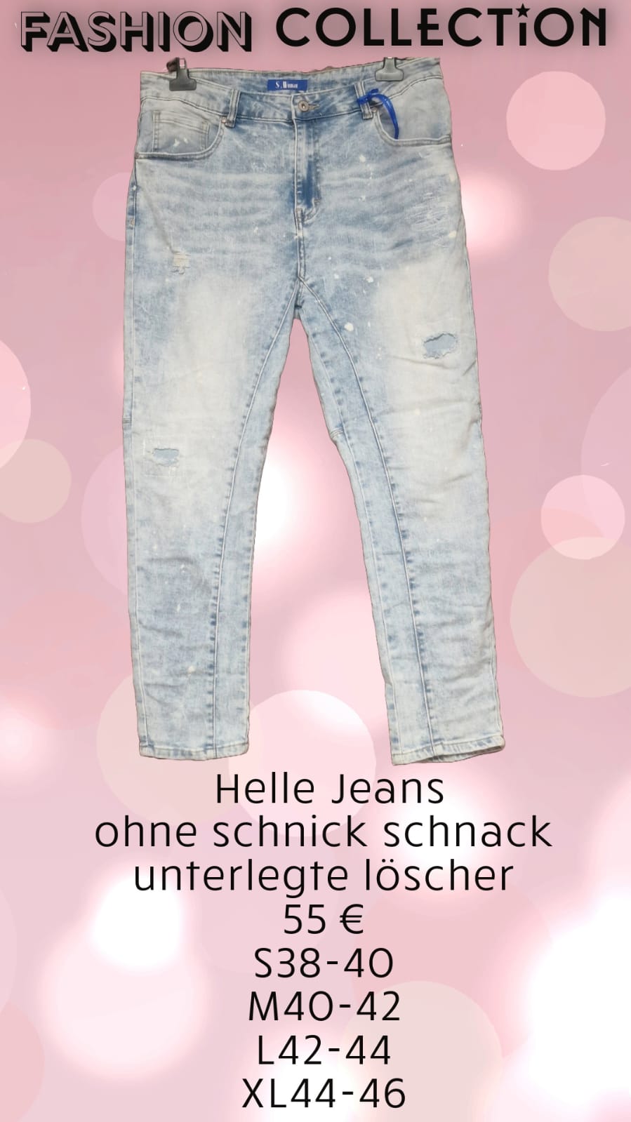 Jeanshose Hell 