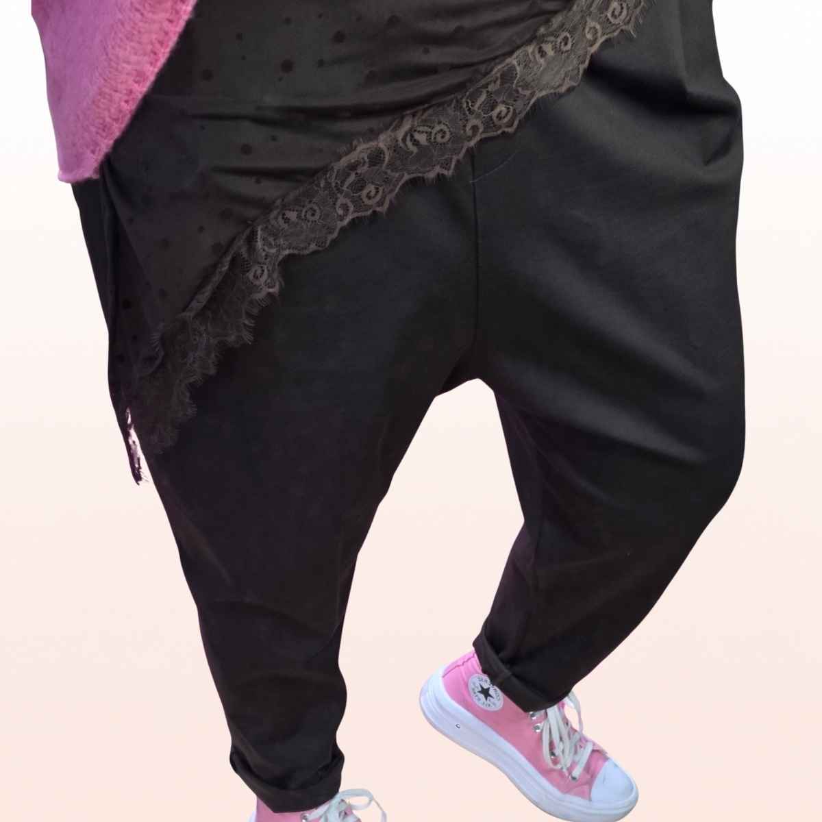 Edle Buntfalten Schlupfhose BESTSELLER (Buntfaltenbaggy)